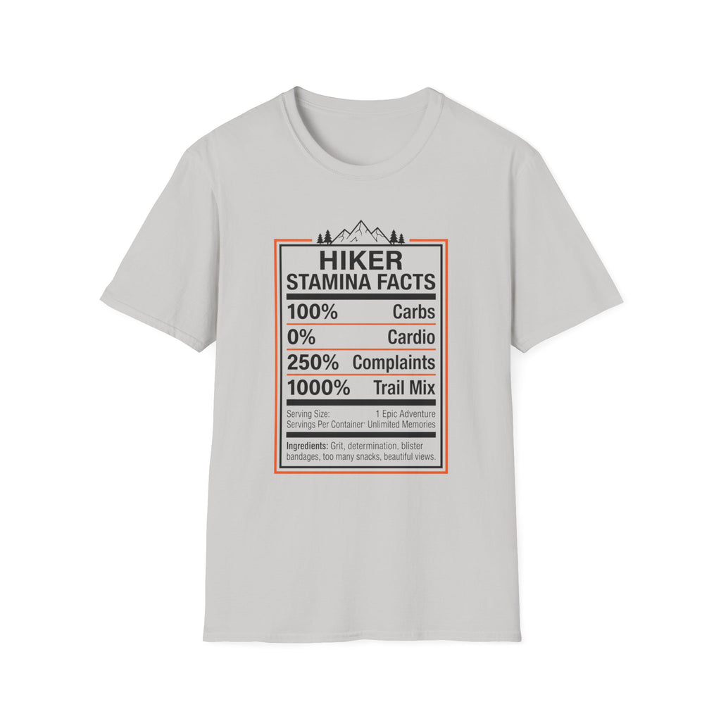 Hiker Stamina Facts T-Shirt