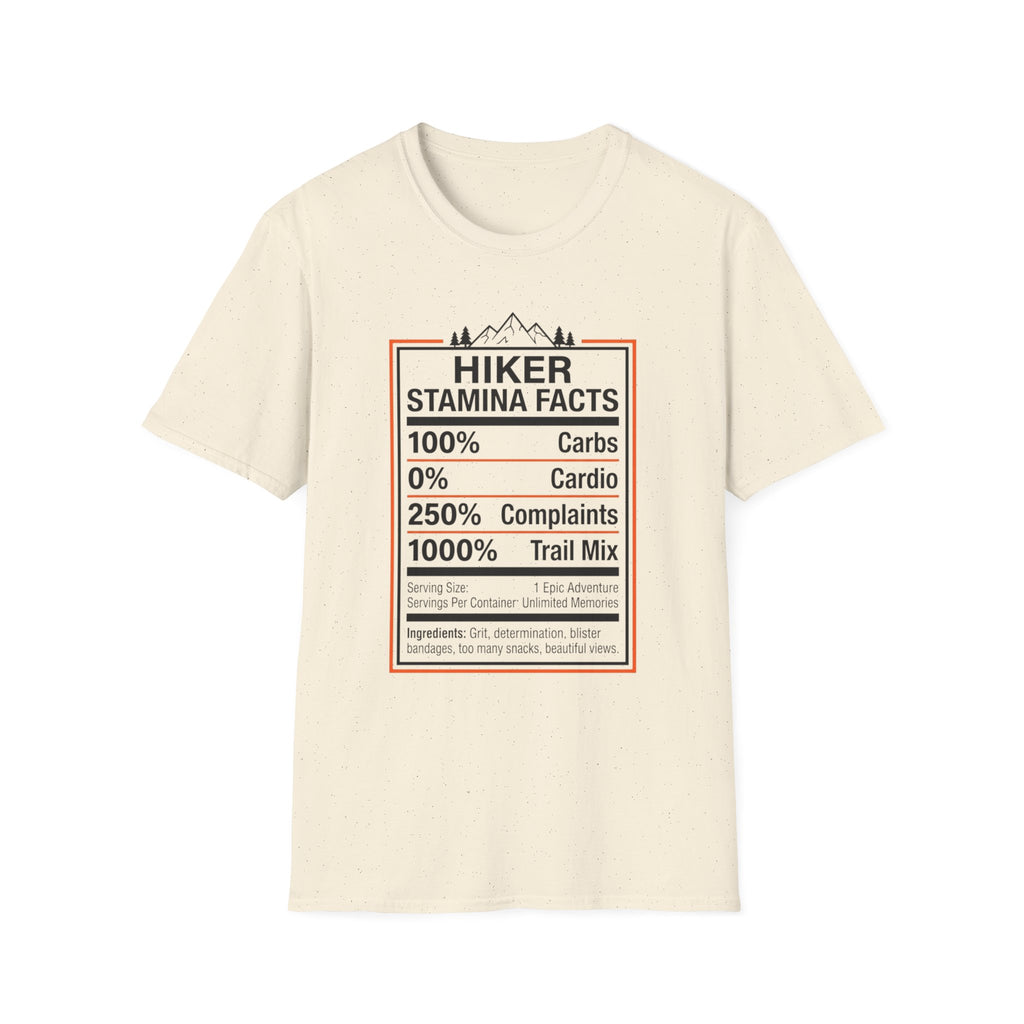 Hiker Stamina Facts T-Shirt
