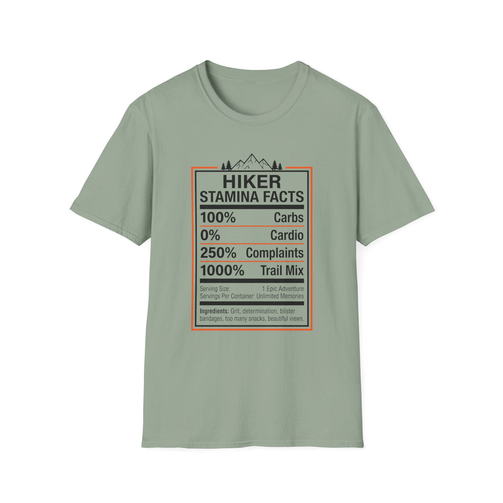 Hiker Stamina Facts T-Shirt