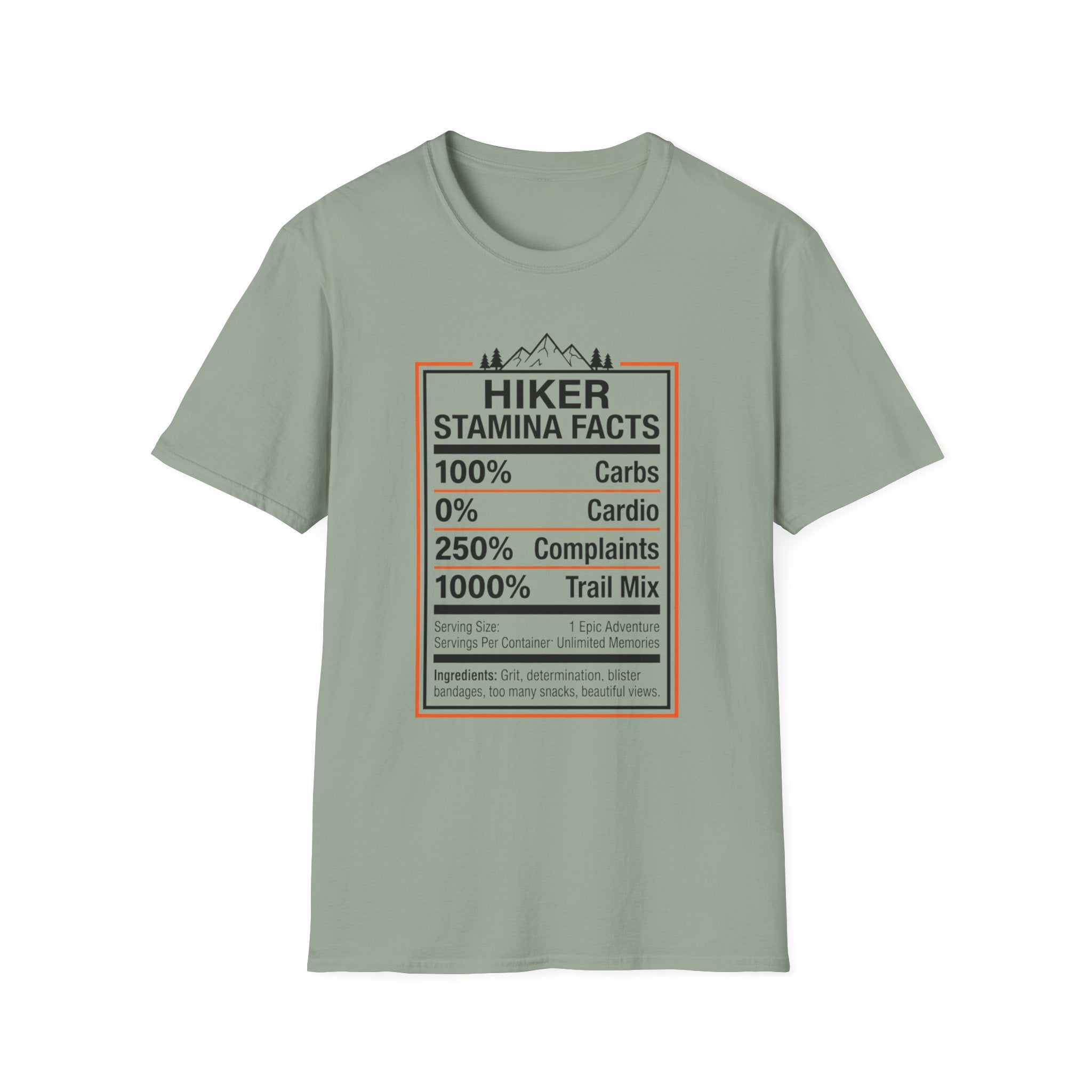 Hiker Stamina Facts T-Shirt