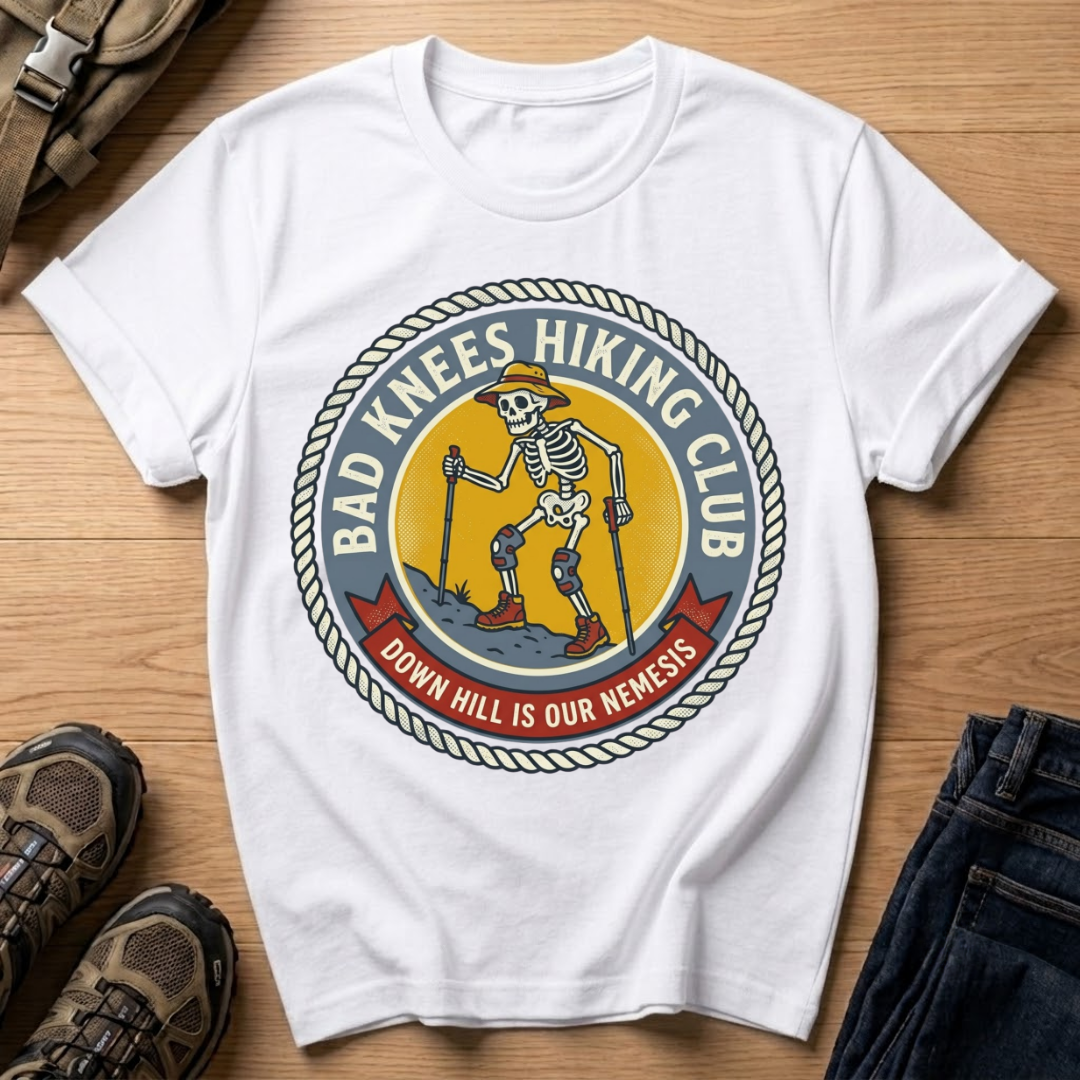 Bad Knees Hiking Club T-Shirt