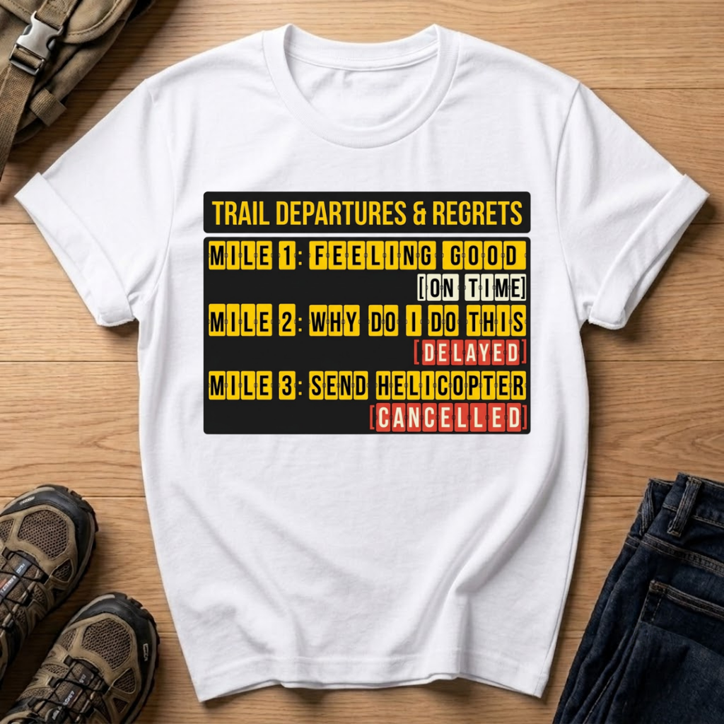 Trail Departures & Regrets T-Shirt