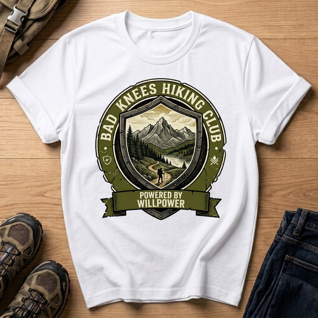 Bad Knees Hiking Club T-Shirt