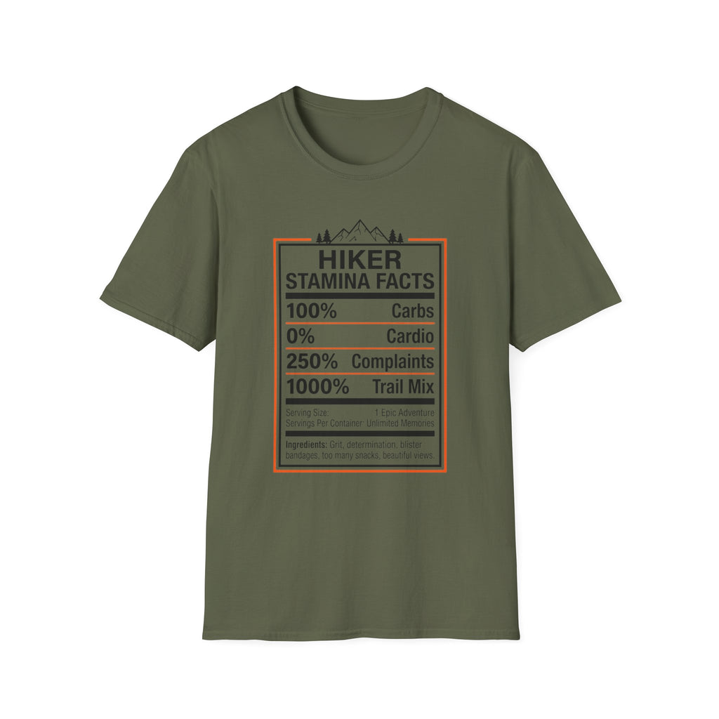 Hiker Stamina Facts T-Shirt