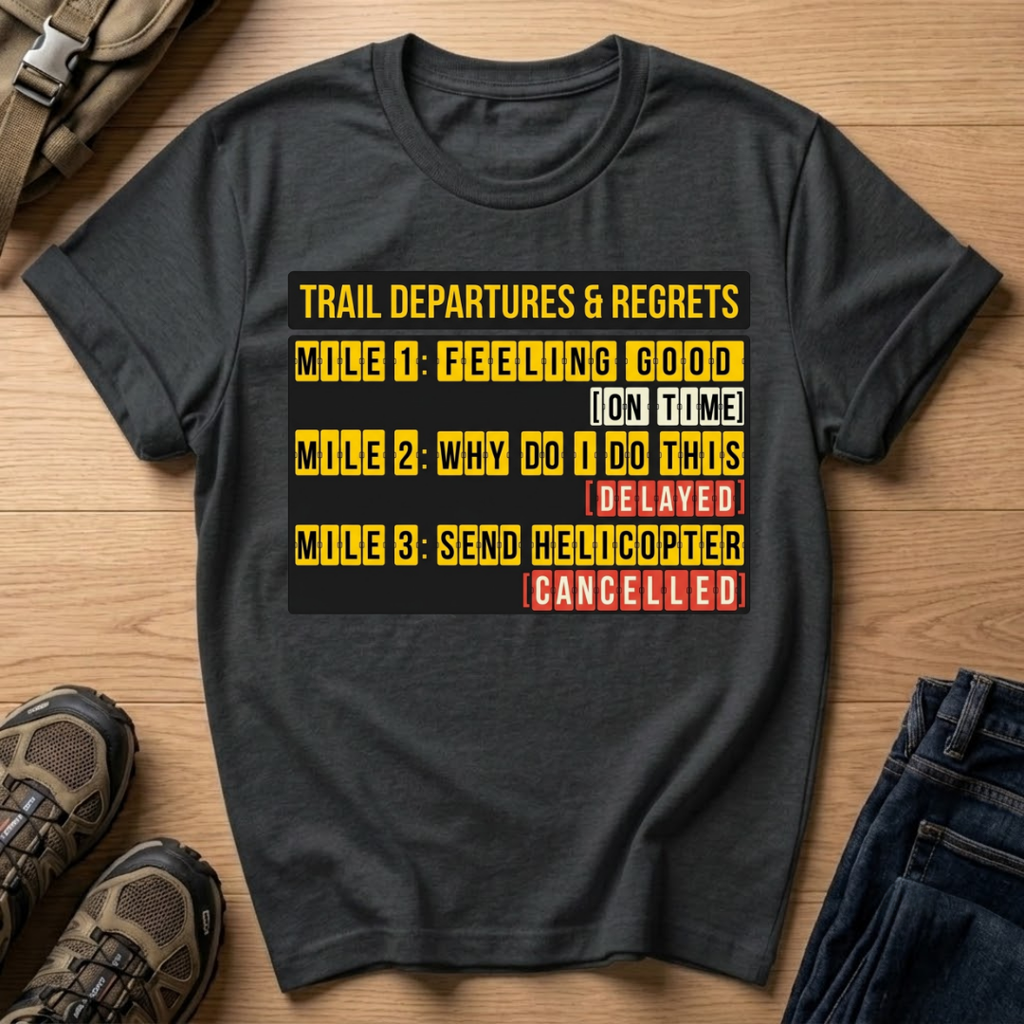 Trail Departures & Regrets T-Shirt