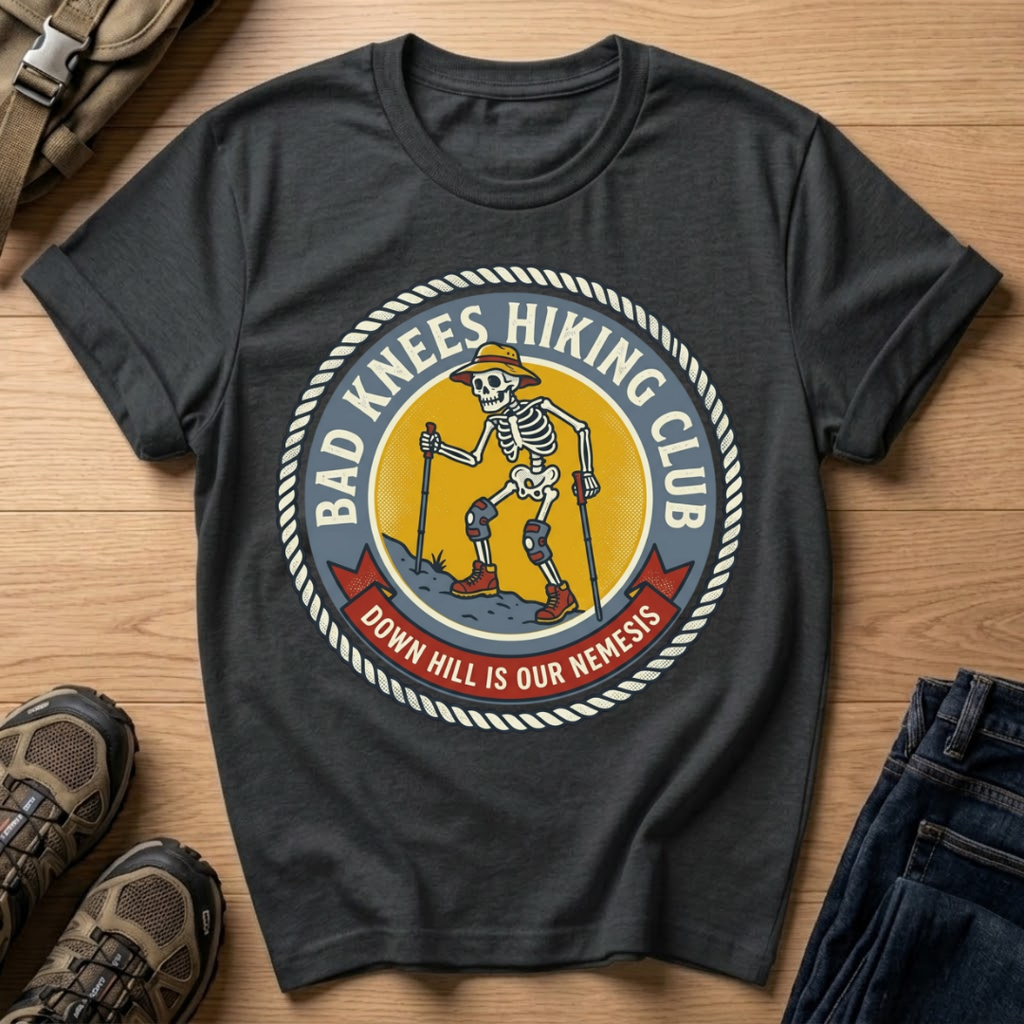 Bad Knees Hiking Club T-Shirt