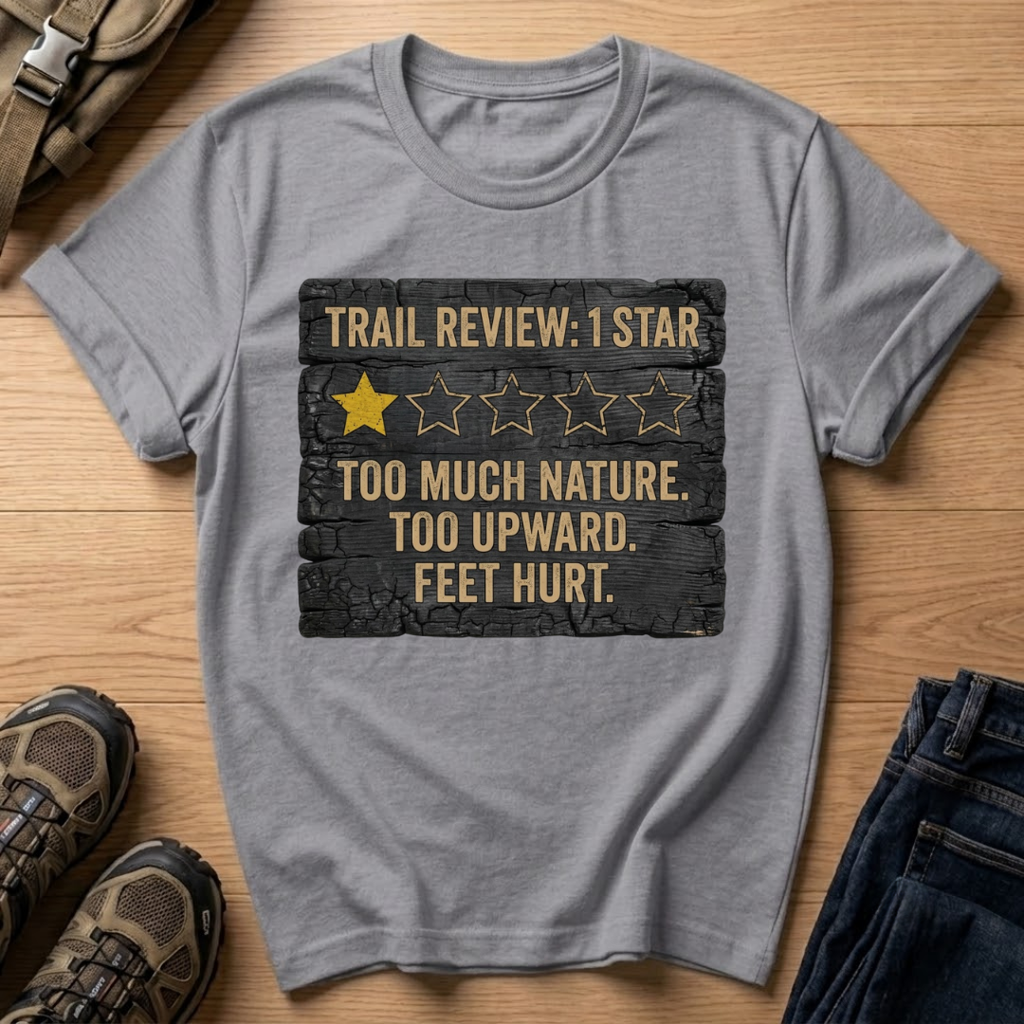 Trail Review 1 Star T-Shirt
