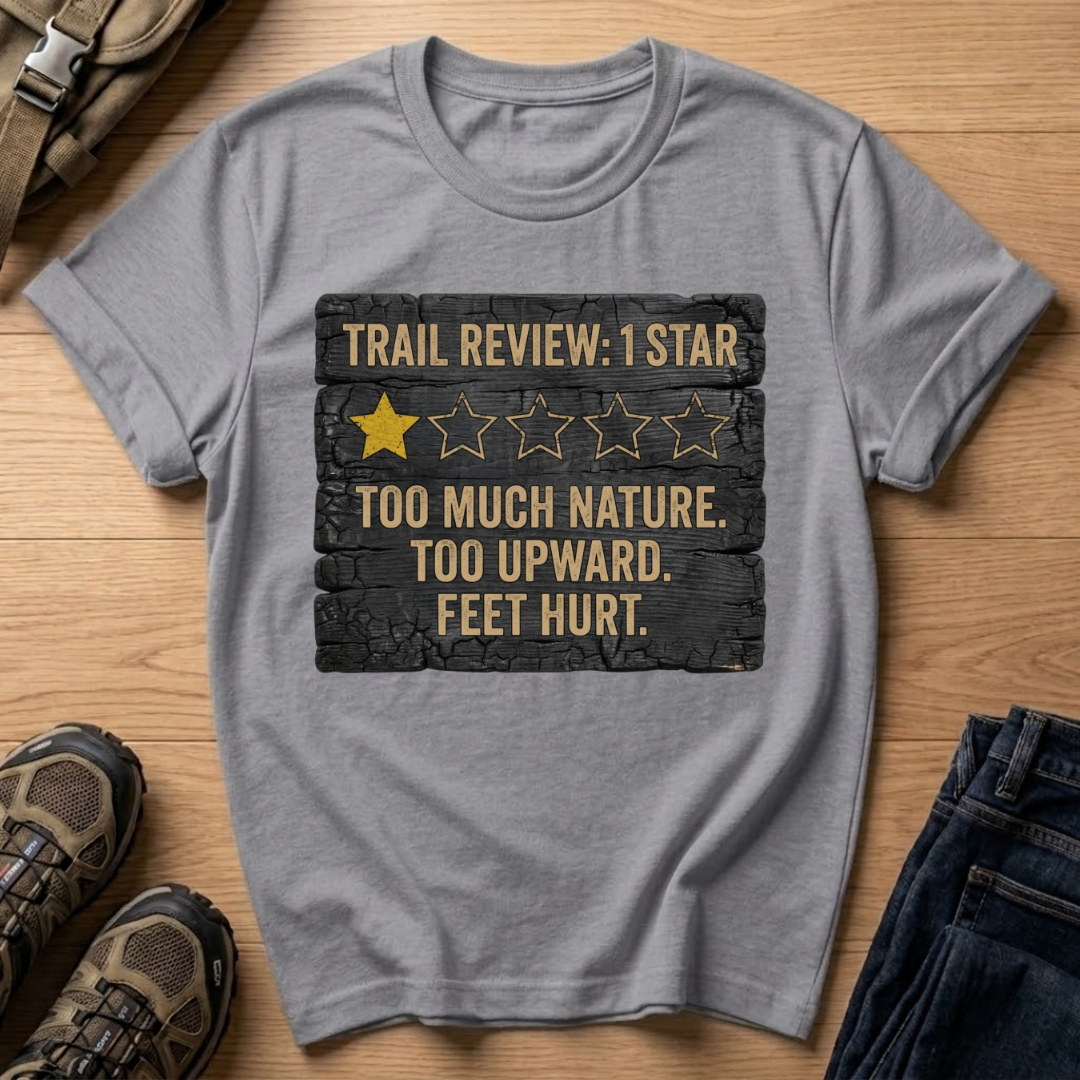 Trail Review 1 Star T-Shirt