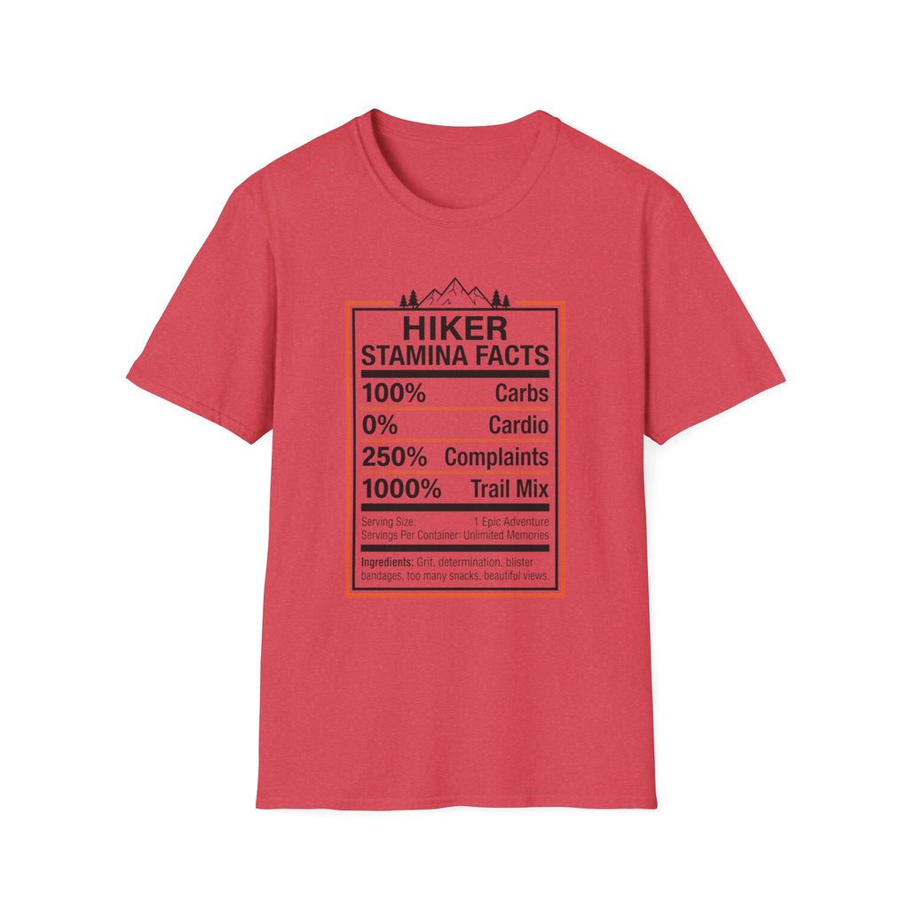 Hiker Stamina Facts T-Shirt