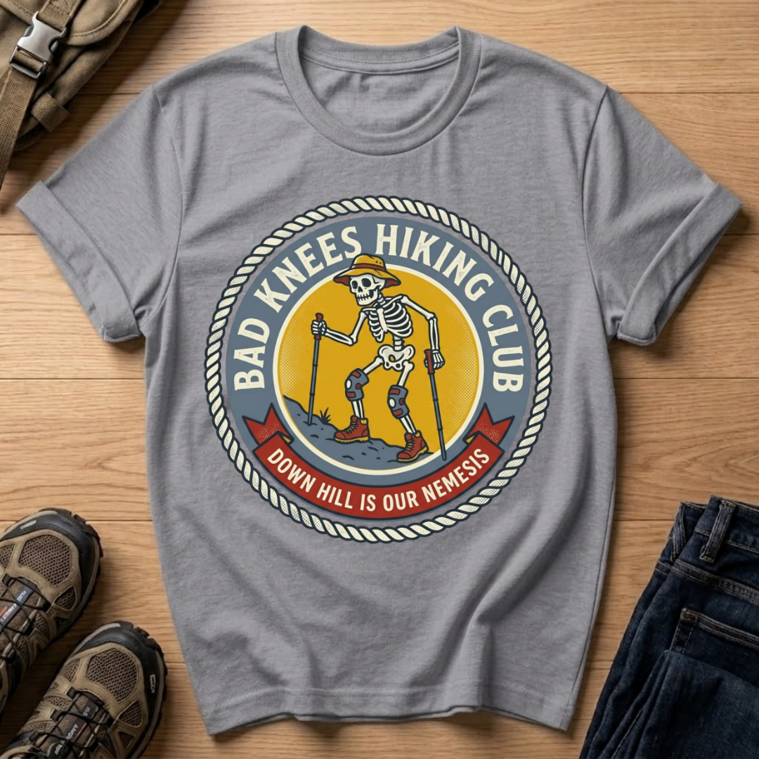 Bad Knees Hiking Club T-Shirt