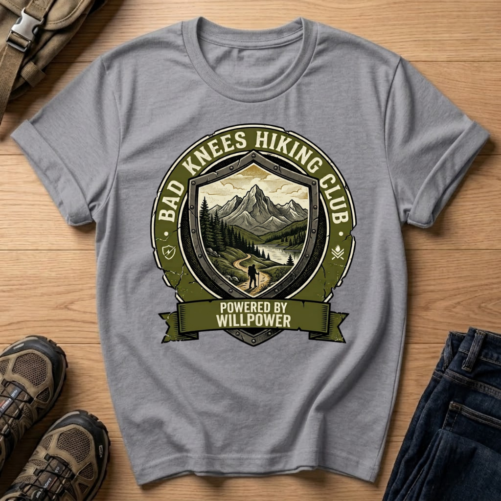 Bad Knees Hiking Club T-Shirt