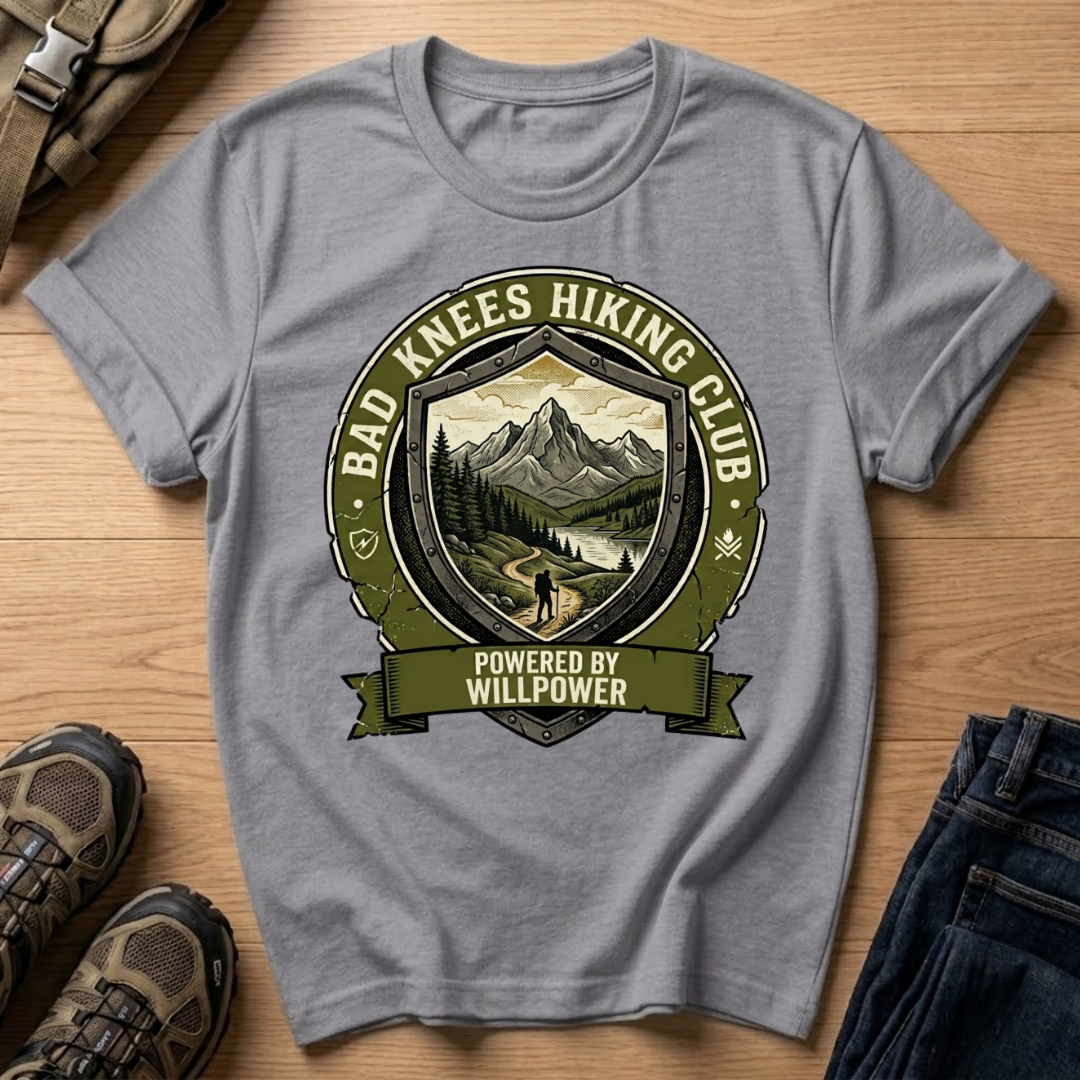 Bad Knees Hiking Club T-Shirt