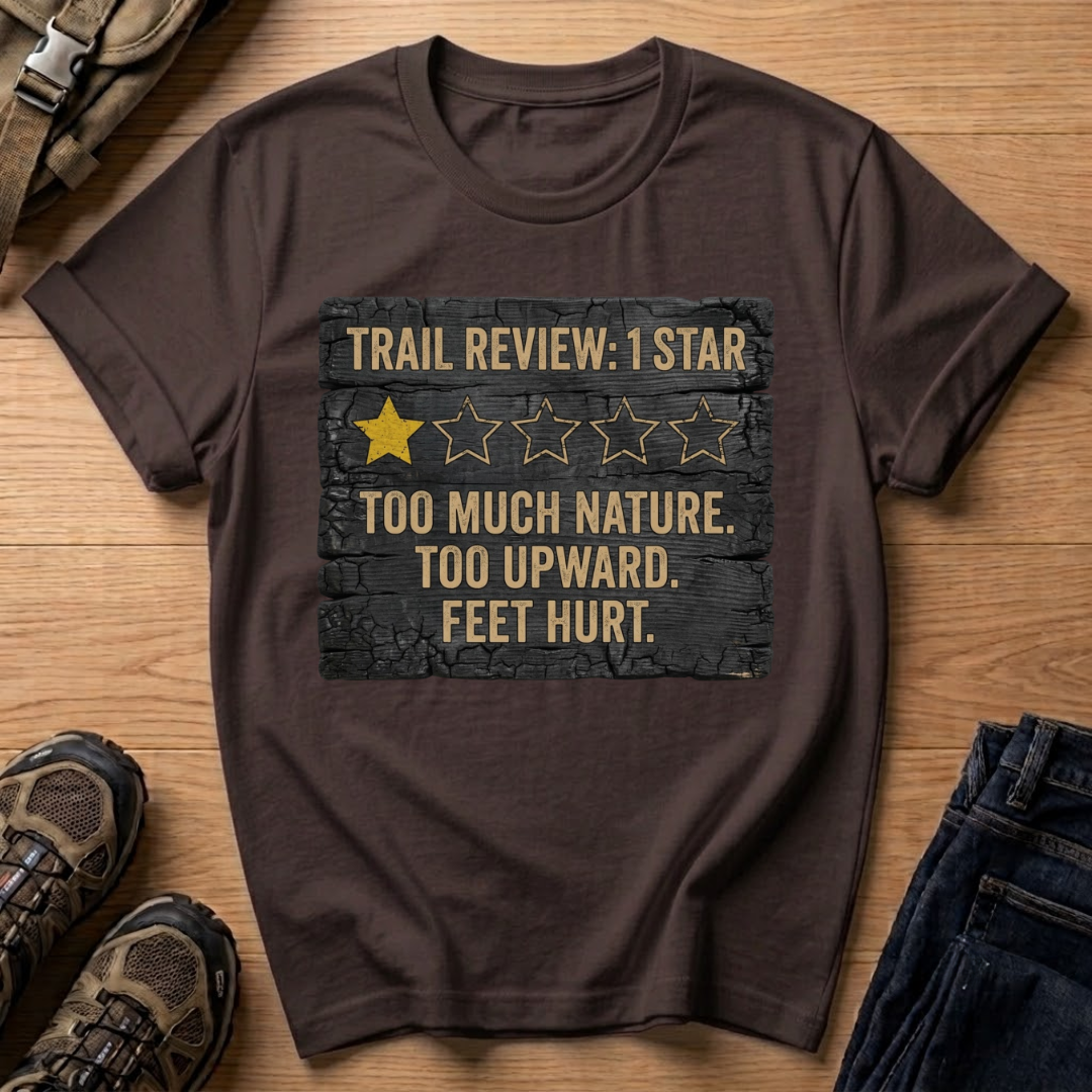 Trail Review 1 Star T-Shirt