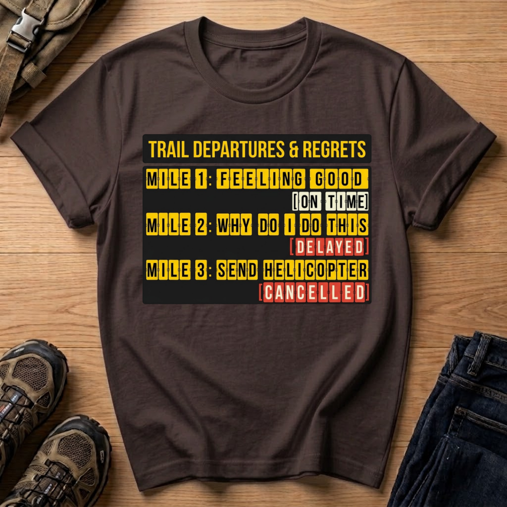 Trail Departures & Regrets T-Shirt