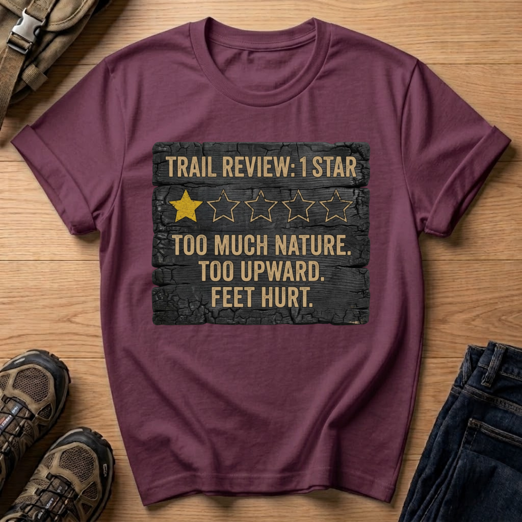 Trail Review 1 Star T-Shirt