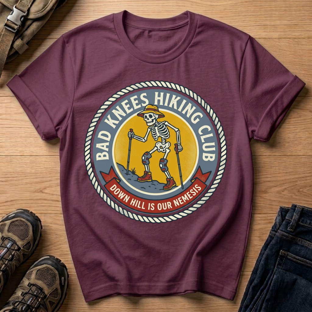 Bad Knees Hiking Club T-Shirt