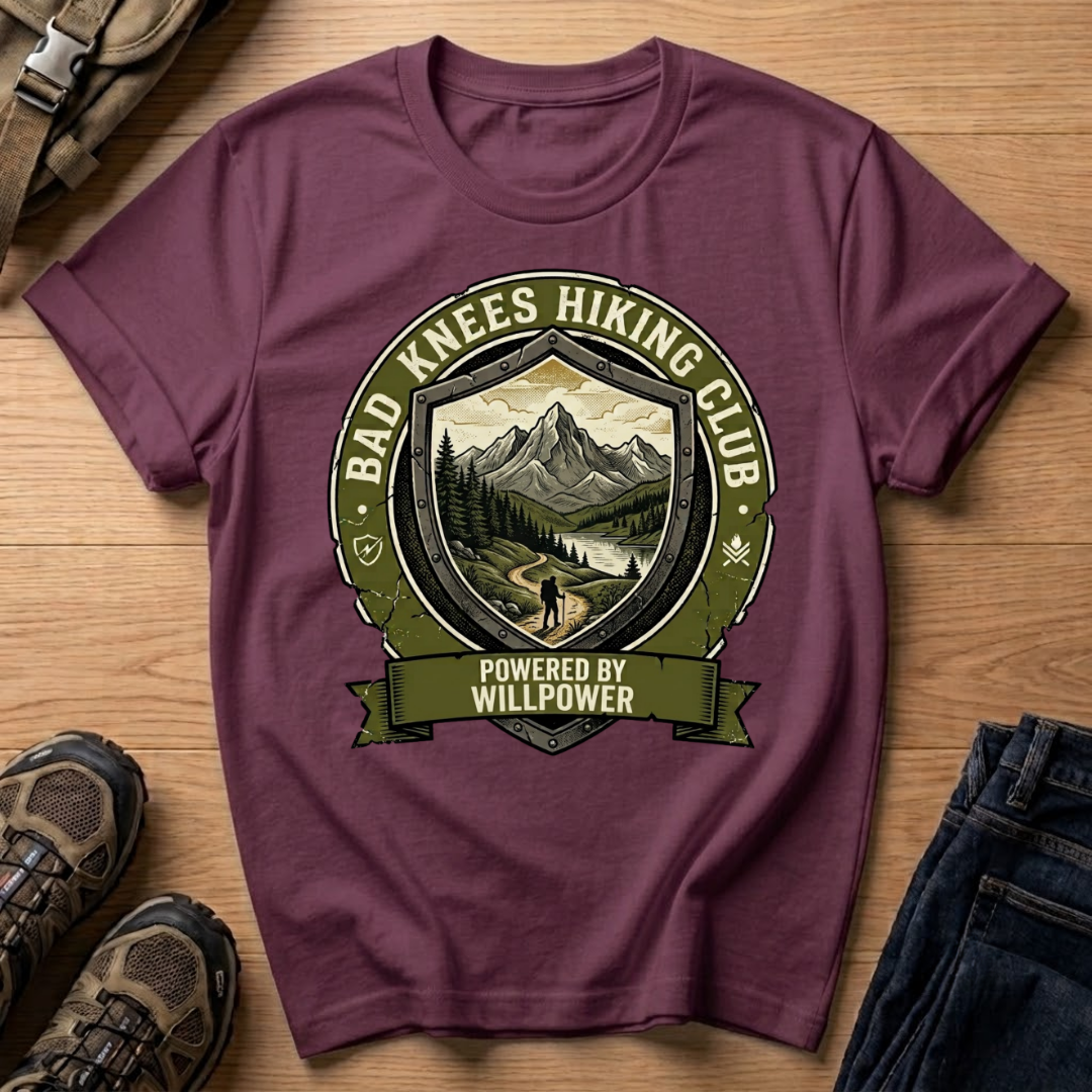 Bad Knees Hiking Club T-Shirt