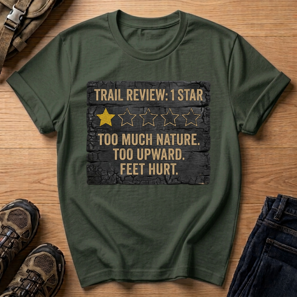 Trail Review 1 Star T-Shirt