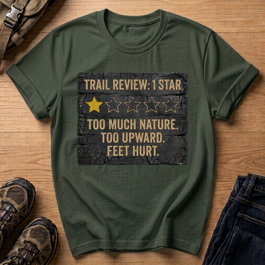 Trail Review 1 Star T-Shirt