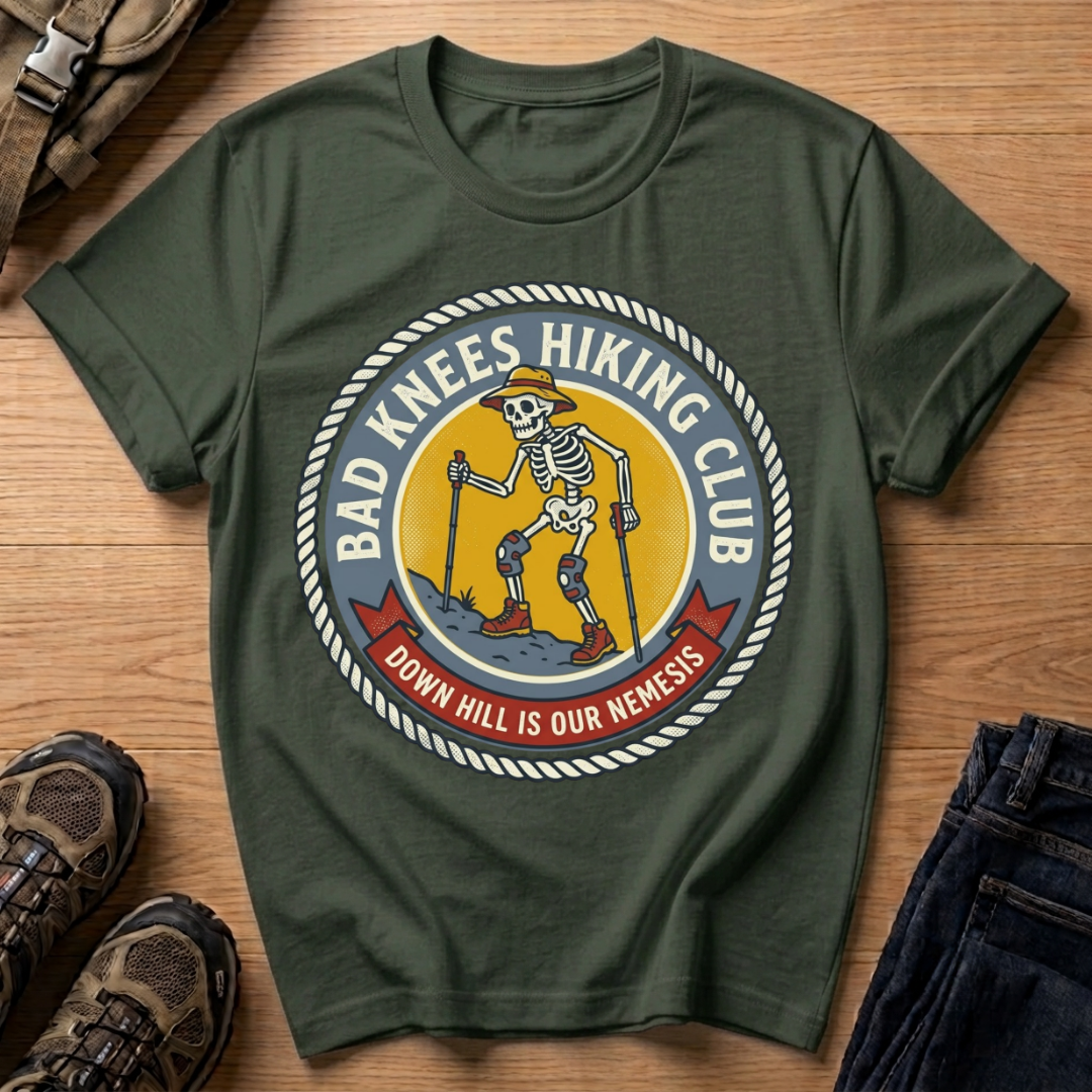 Bad Knees Hiking Club T-Shirt