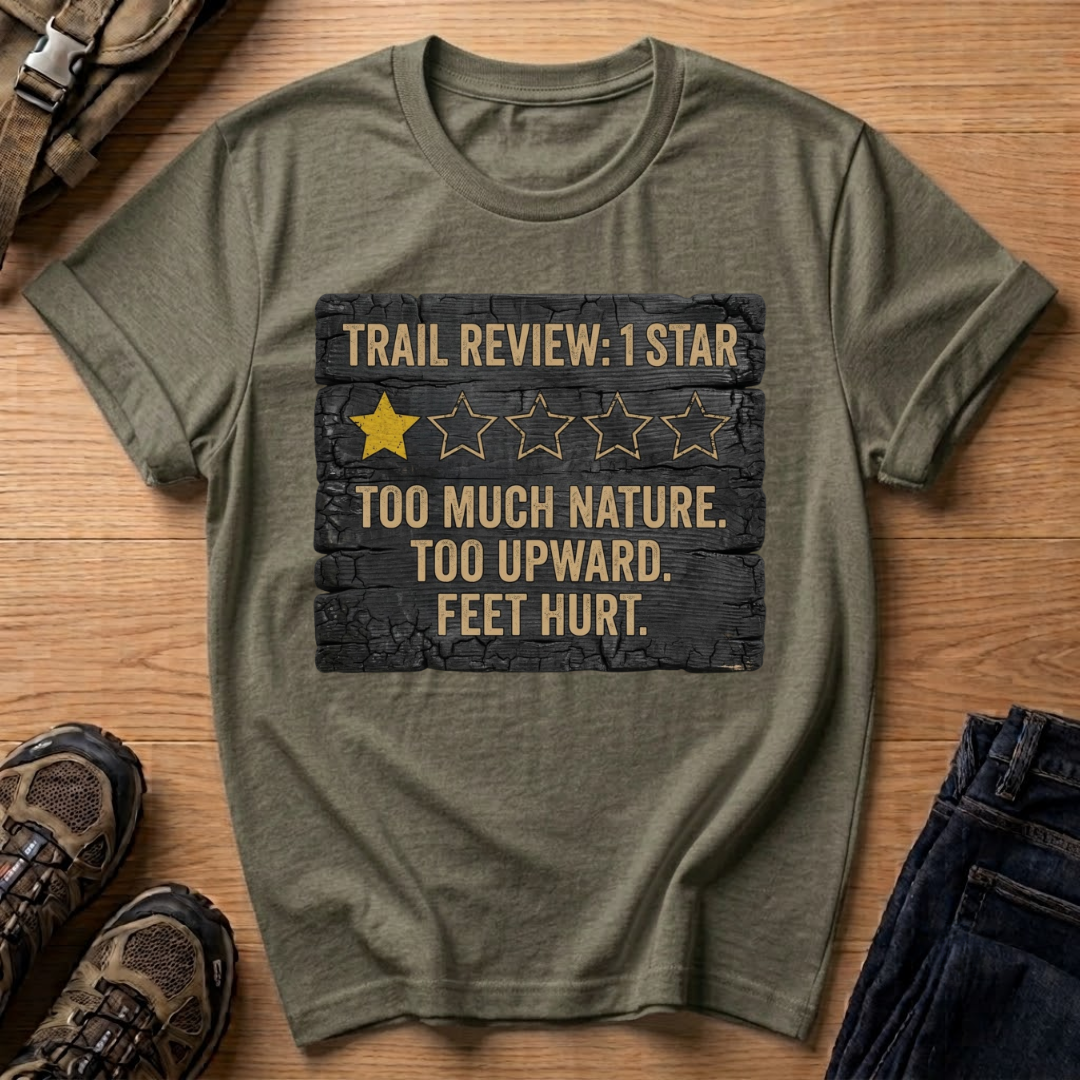 Trail Review 1 Star T-Shirt