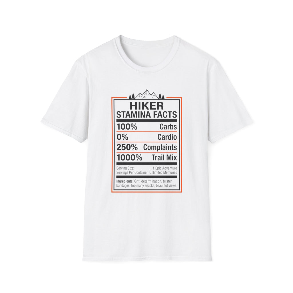 Hiker Stamina Facts T-Shirt