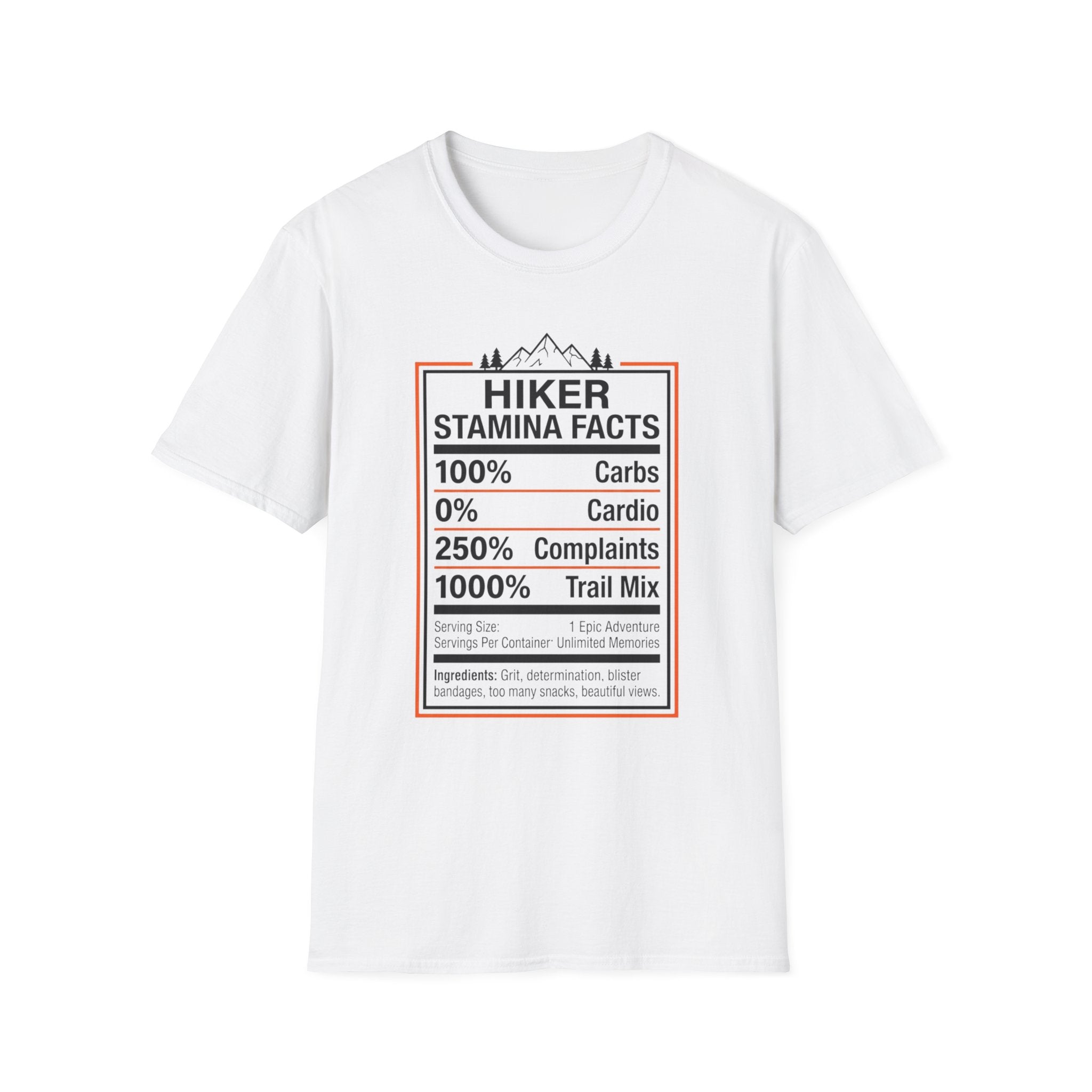 Hiker Stamina Facts T-Shirt