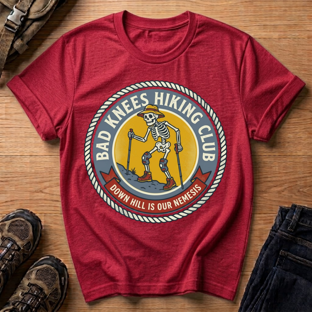 Bad Knees Hiking Club T-Shirt