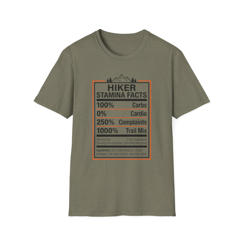 Hiker Stamina Facts T-Shirt