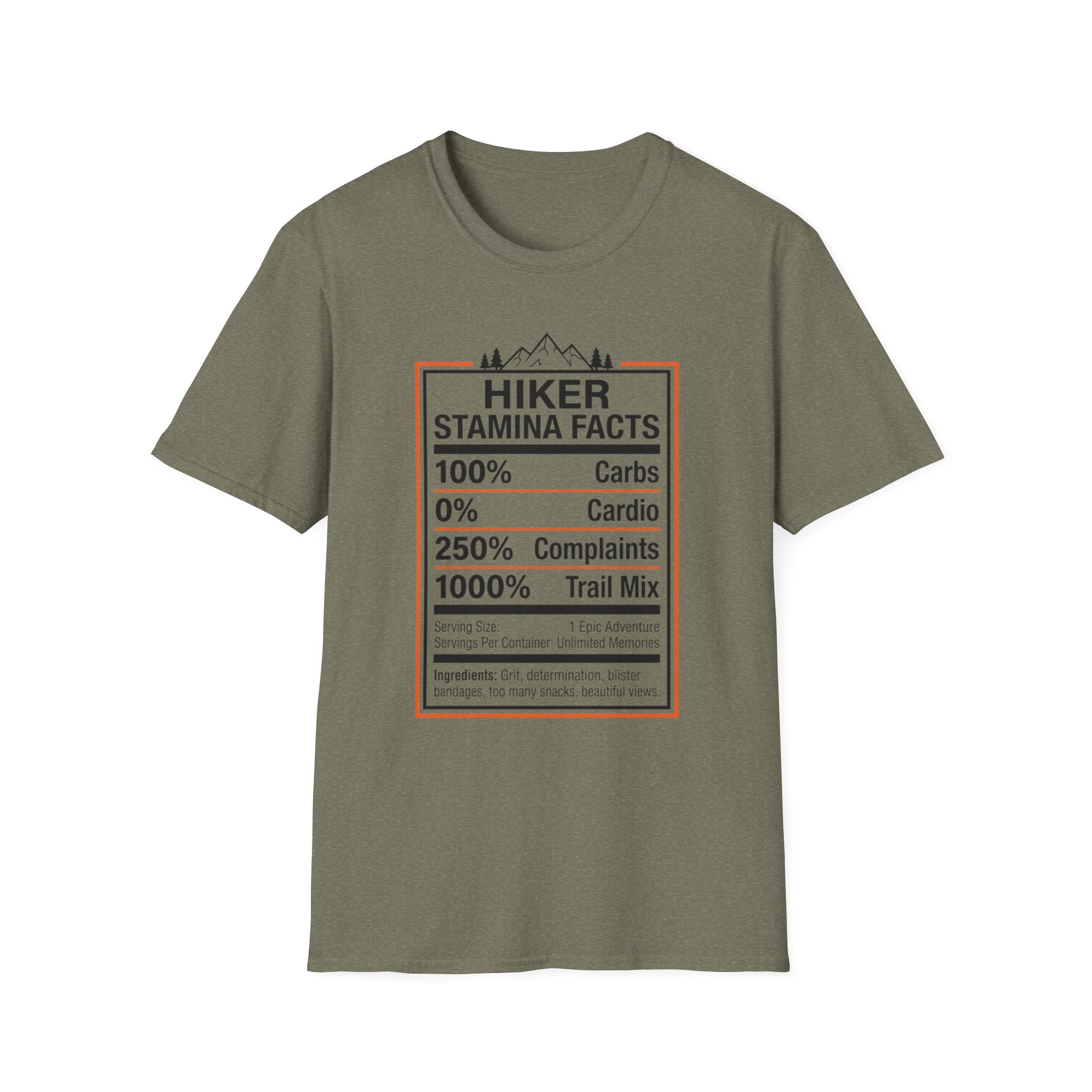 Hiker Stamina Facts T-Shirt