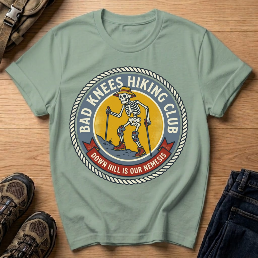 Bad Knees Hiking Club T-Shirt