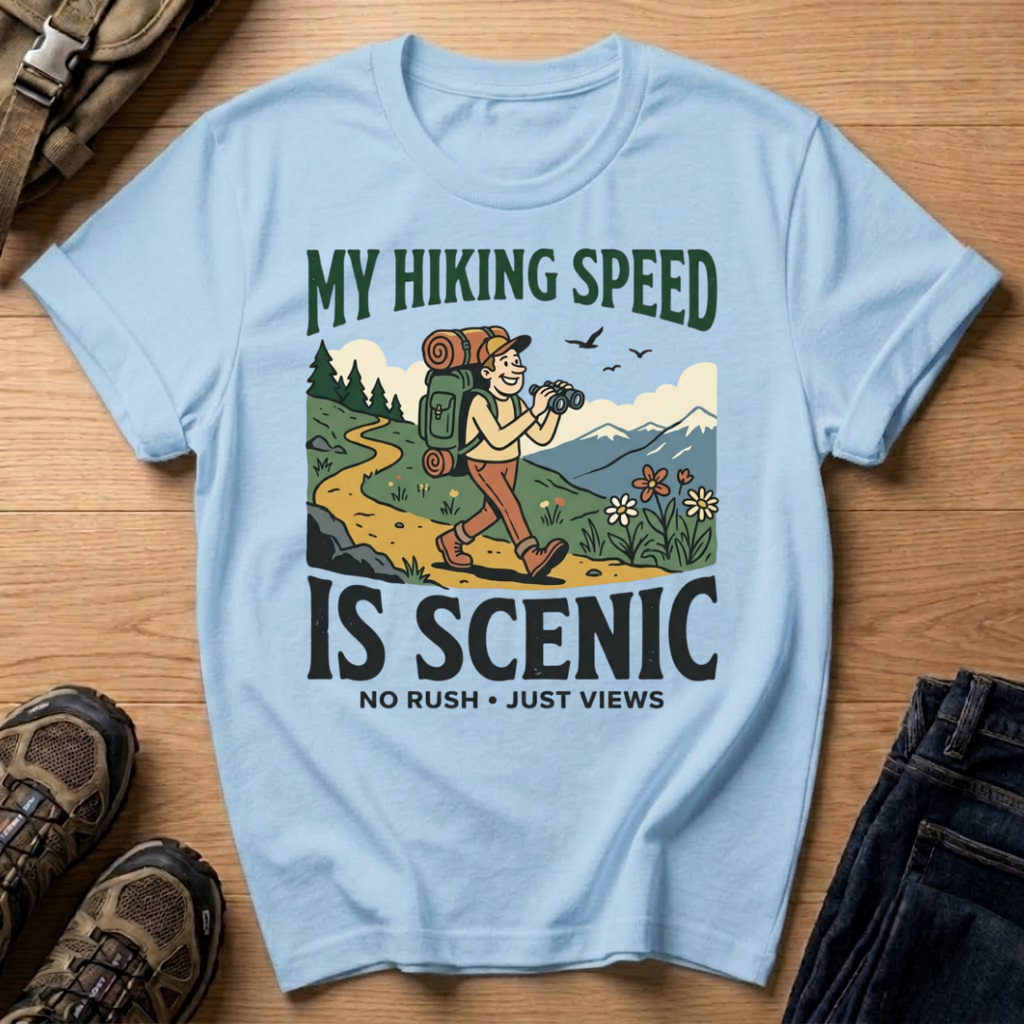 My Hiking Speed Is Scenic T-Shirt