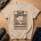 Hiker Stamina Facts T-Shirt