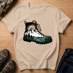 Hiking Boot Graphic T-Shirt