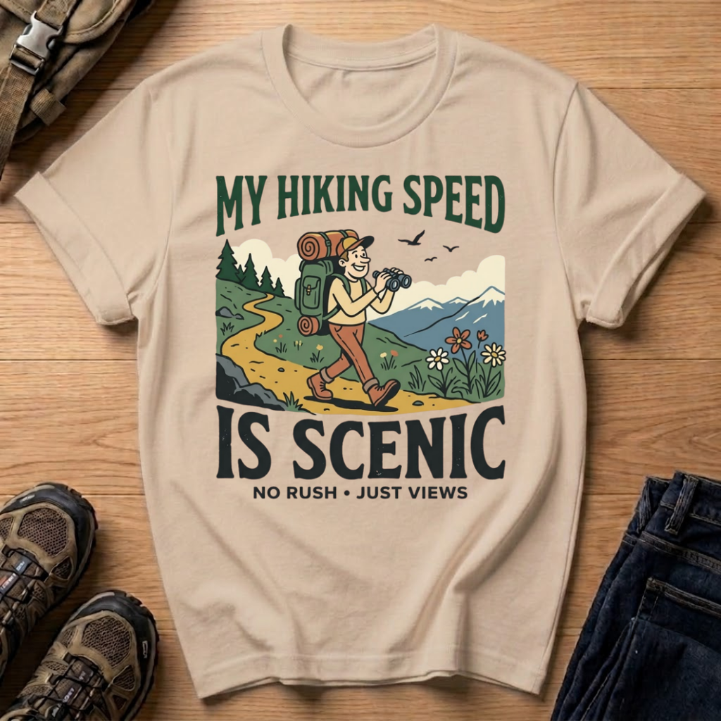 My Hiking Speed Is Scenic T-Shirt