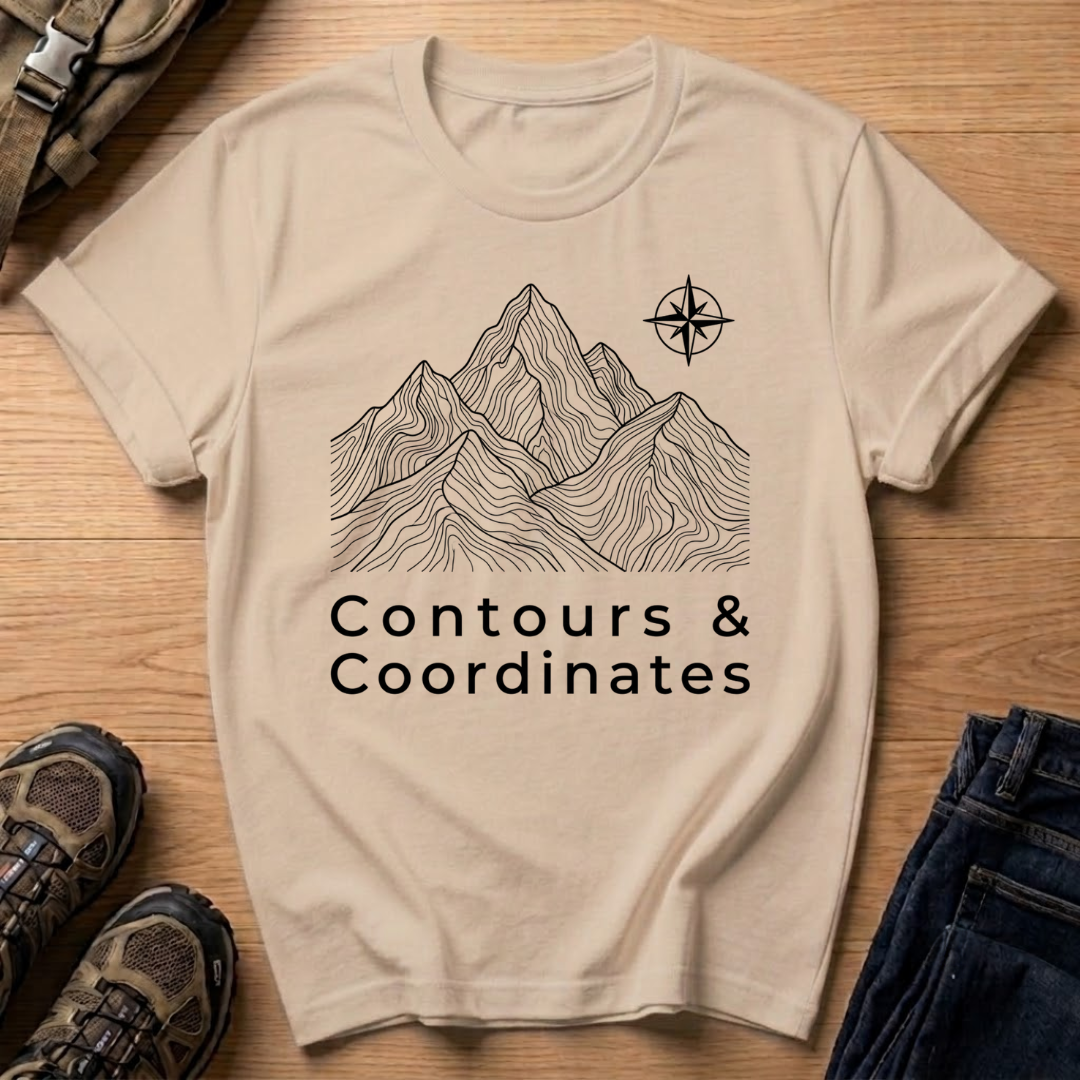 Contours & Coordinates T-Shirt