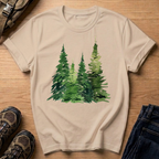 Pine Forest Watercolor T-Shirt