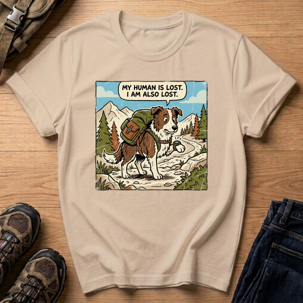 Lost Hiker Dog T-Shirt