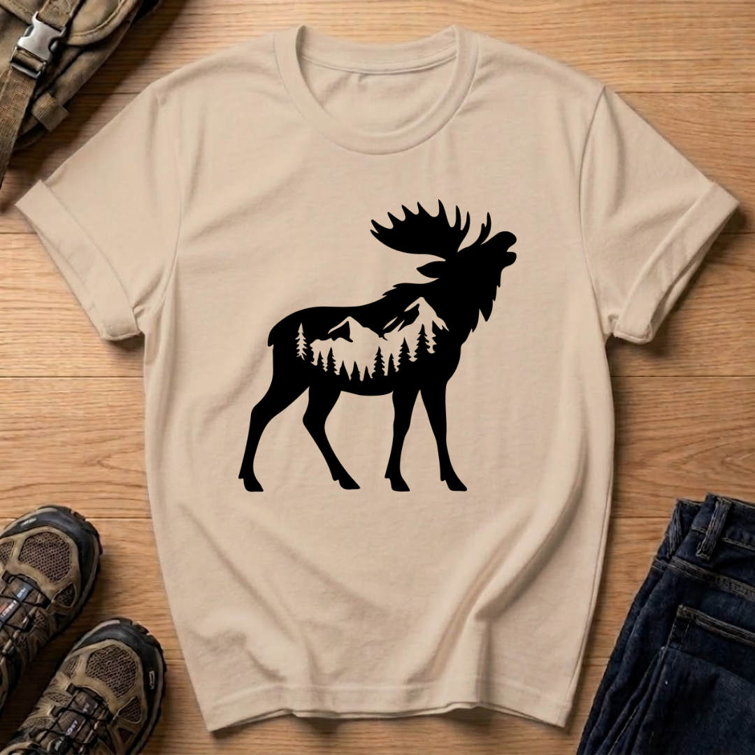 Moose Silhouette T-Shirt