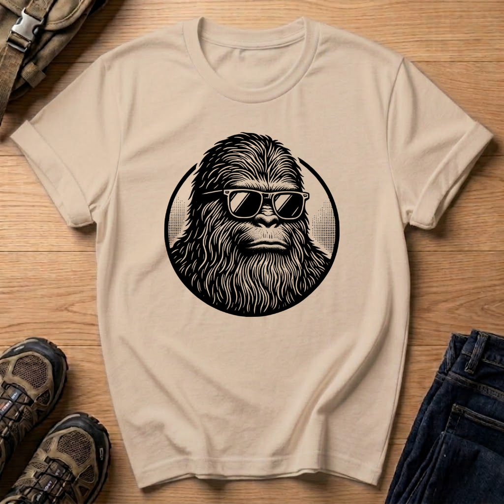 Bigfoot Sunglasses T‑Shirt