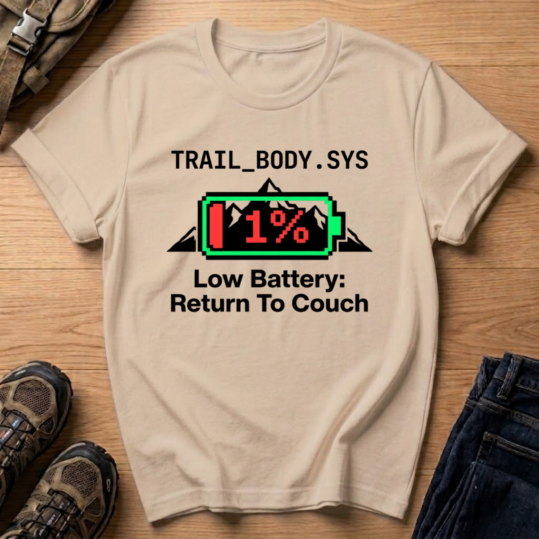 Trail_Body.Sys 1% Battery T‑Shirt