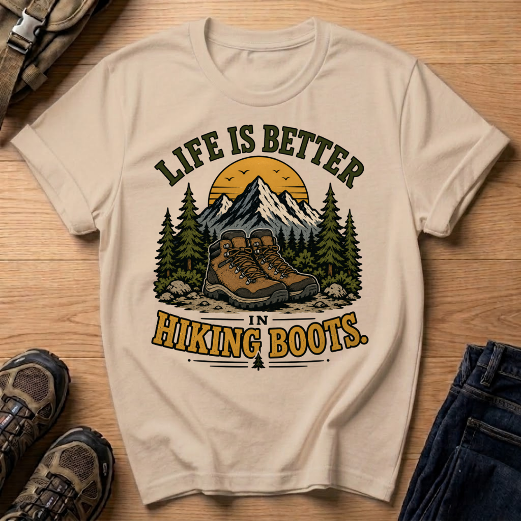Life Is Better In Hiking T-Shirt