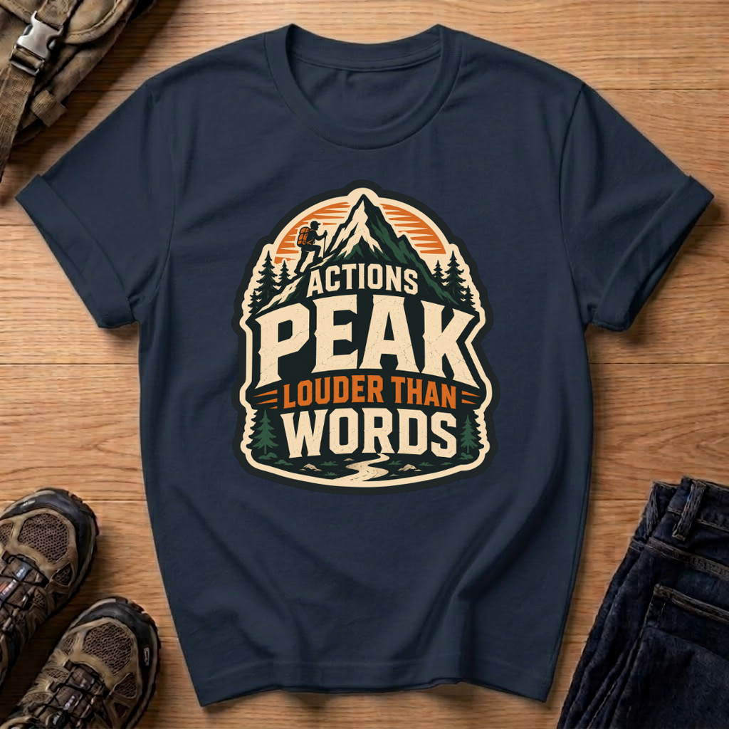 Actions Peak Louder T-Shirt