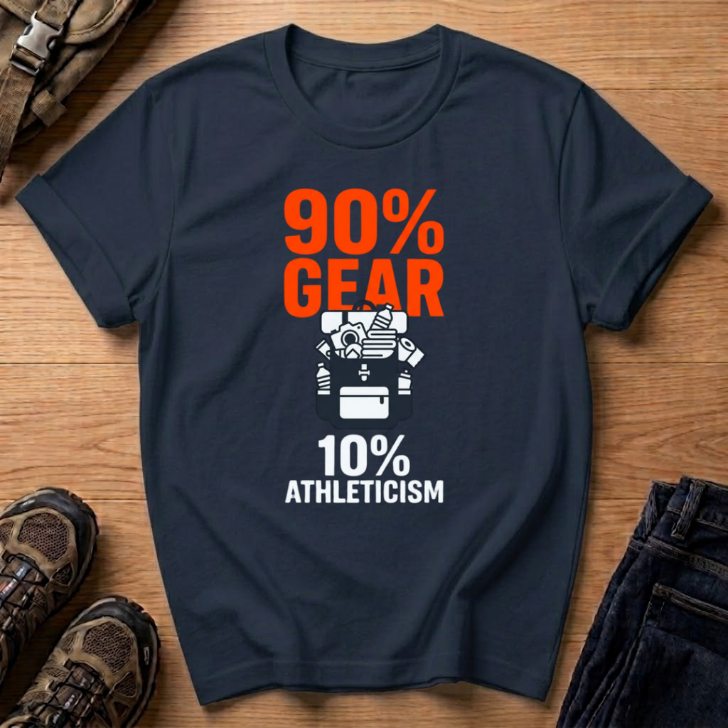 90% Gear 10% Athleticism T-Shirt