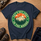 Let's Get Lost T‑Shirt — Retro Mountain Adventure Tee