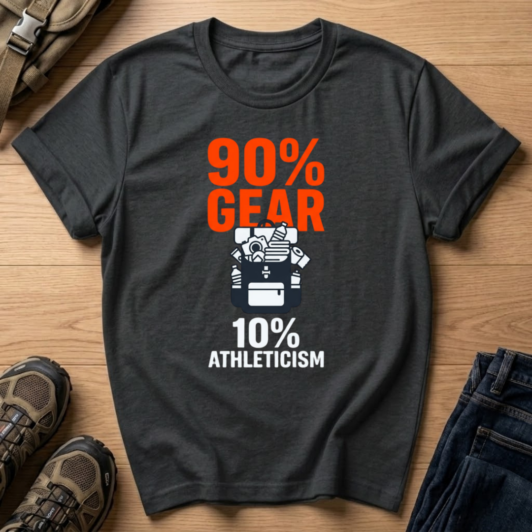 90% Gear 10% Athleticism T-Shirt