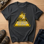 "Caution: Will Stop For Every Single Dog On The Trail" T-Shirt