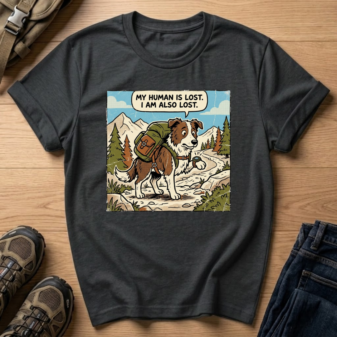 Lost Hiker Dog T-Shirt