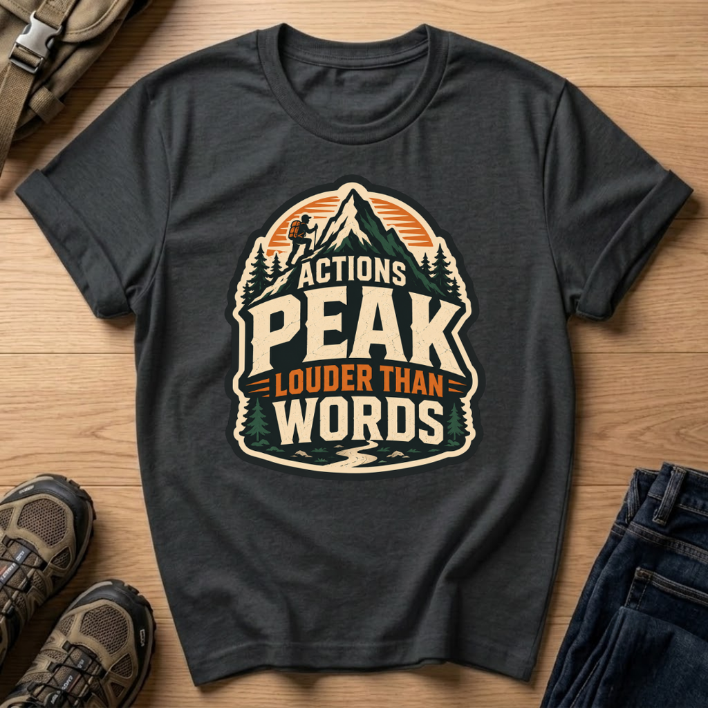 Actions Peak Louder T-Shirt