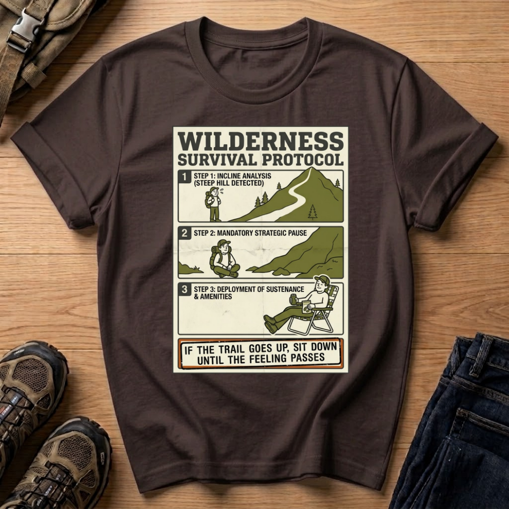 Wilderness Survival Protocol T‑Shirt